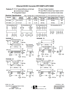 EPC1008HE11 Datasheet PDF PCA ELECTRONICS INC.