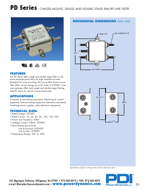 PD03PS-2 Datasheet PDF PREMIER DEVICES, INC.