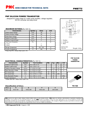 PMB772E Datasheet PDF PMC-Sierra, Inc