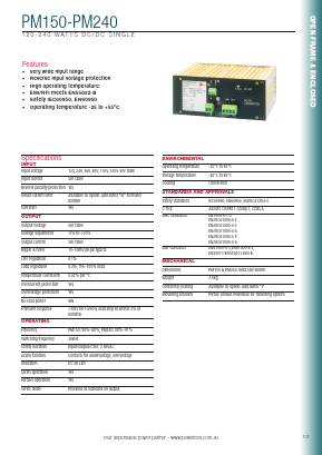 PM150C28 Datasheet PDF Powerbox