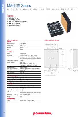 MAH36045 Datasheet PDF Powerbox