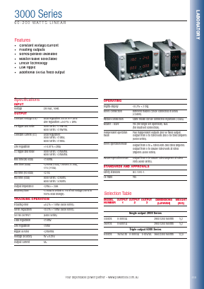 6303DS Datasheet PDF Powerbox