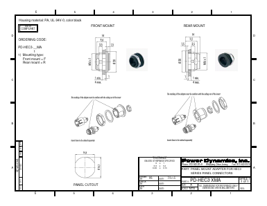 PD-HEC3-FMA Datasheet PDF PowerDynamics, Inc