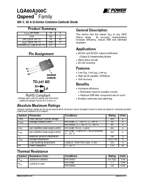 LQA60A300C Datasheet PDF POWERINT