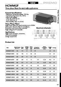HCWMGF-150HV Datasheet PDF PREMO CORPORATION S.L