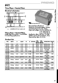 PFT-6Z Datasheet PDF PREMO CORPORATION S.L