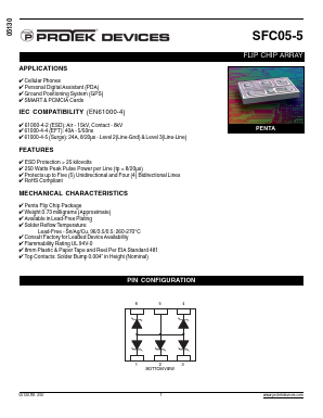 SFC05-5_07 Datasheet PDF Protek Devices
