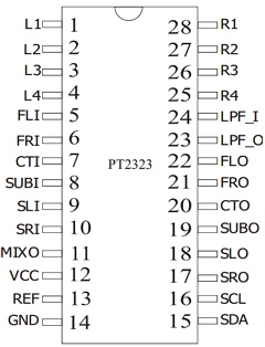PT2323 Datasheet PDF Princeton Technology
