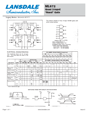 ML672 Datasheet PDF Semiconductor Corporation