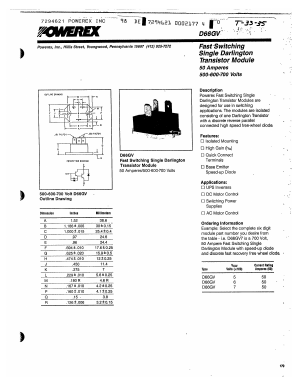 D66GV5 Datasheet PDF PANJIT INTERNATIONAL