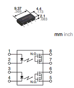 AQW223R2S Datasheet PDF Panasonic Corporation