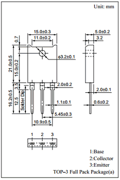 2SB1154 Datasheet PDF Panasonic Corporation