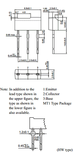 2SB1378 Datasheet PDF Panasonic Corporation