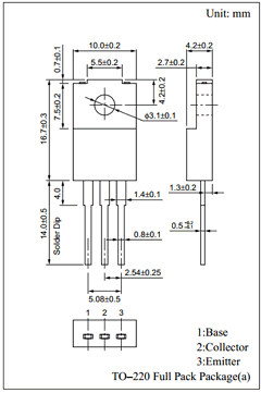 2SB1393 Datasheet PDF Panasonic Corporation