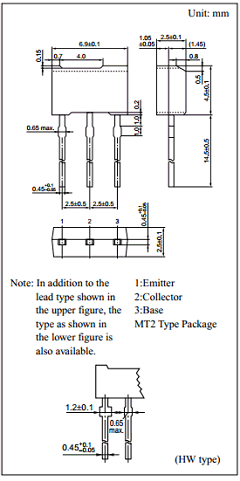 2SB1446 Datasheet PDF Panasonic Corporation