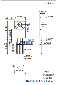 2SB1629 Datasheet PDF Panasonic Corporation