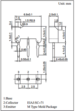 2SD969 Datasheet PDF Panasonic Corporation