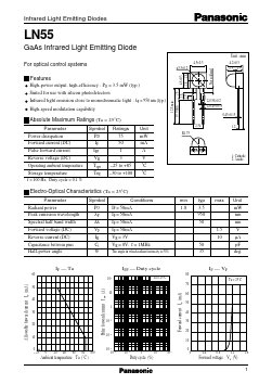 LN55 Datasheet PDF Panasonic Corporation