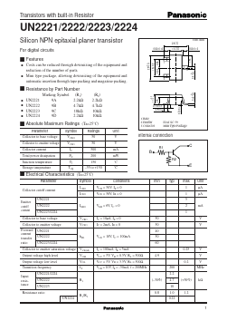 UN2223 Datasheet PDF Panasonic Corporation