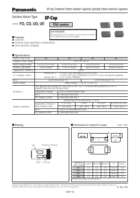 EEF-CD0J330ER Datasheet PDF Panasonic Corporation