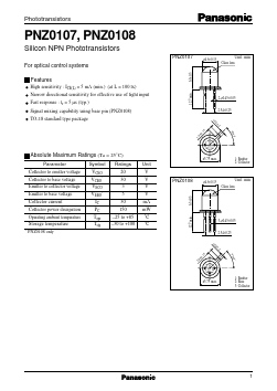 PNZ0107 Datasheet PDF Panasonic Corporation