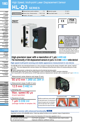 HL-D3CCJ5 Datasheet PDF Panasonic Corporation