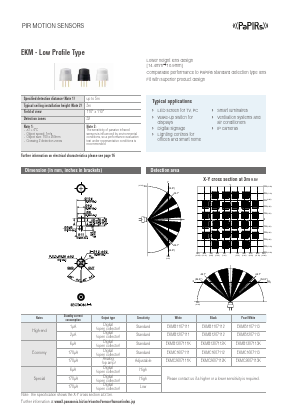 EKMB1207111 Datasheet PDF Panasonic Corporation
