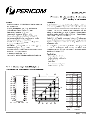PS397EPI Datasheet PDF Pericom Semiconductor