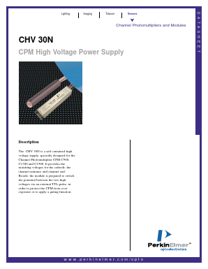 CHV30N Datasheet PDF PerkinElmer Inc