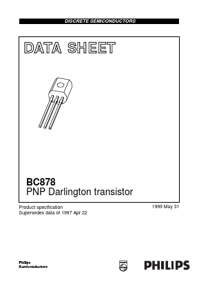 BC878 Datasheet PDF Philips Electronics