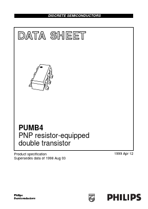 PUMB84 Datasheet PDF Philips Electronics