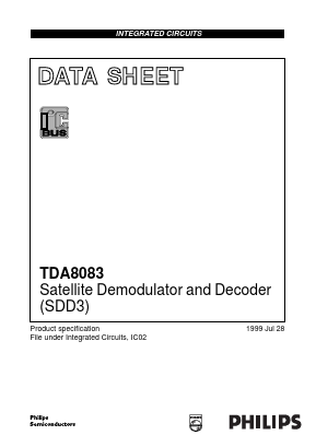 TDA8083 Datasheet PDF Philips Electronics