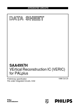 SAA4997H Datasheet PDF Philips Electronics
