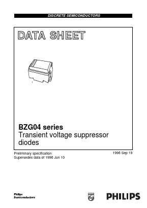 BZG04-220 Datasheet PDF Philips Electronics