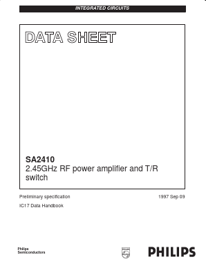 SA2410 Datasheet PDF Philips Electronics