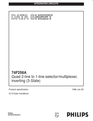 74F258A Datasheet PDF Philips Electronics