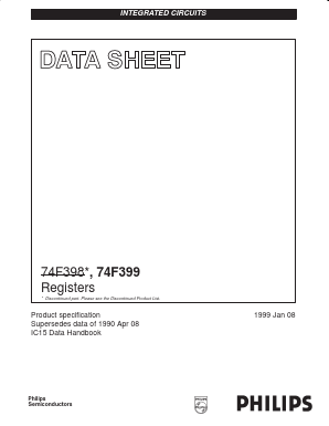 74F398 Datasheet PDF Philips Electronics