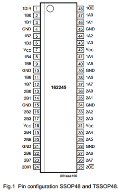 74LVCH162245ADL Datasheet PDF Philips Electronics