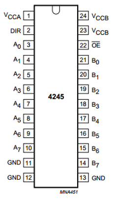 74LVC4245ADH Datasheet PDF Philips Electronics