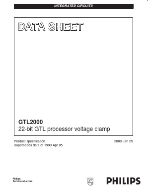 GTL2000 Datasheet PDF Philips Electronics
