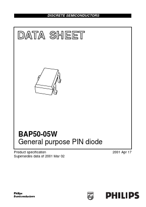 BAP50-05W Datasheet PDF Philips Electronics