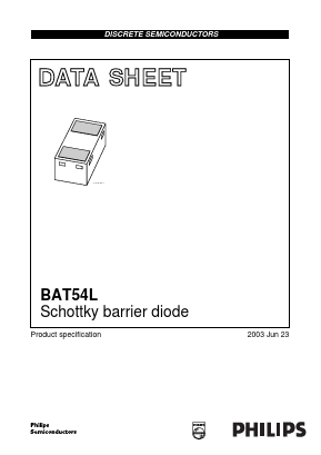 BAT54L Datasheet PDF Philips Electronics