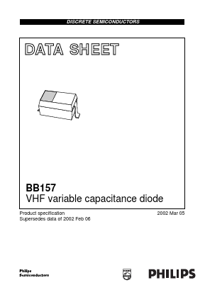 BB157 Datasheet PDF Philips Electronics