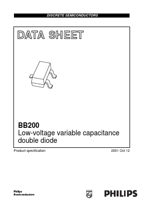 BB200 Datasheet PDF Philips Electronics