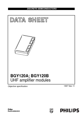 BGY120A Datasheet PDF Philips Electronics