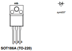 BT151X-800 Datasheet PDF Philips Electronics