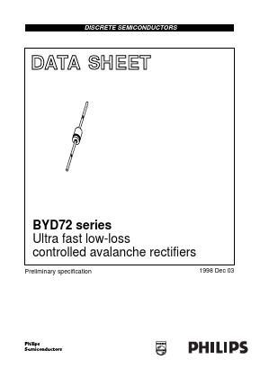 BYD72 Datasheet PDF Philips Electronics