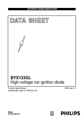 BYX133GL Datasheet PDF Philips Electronics