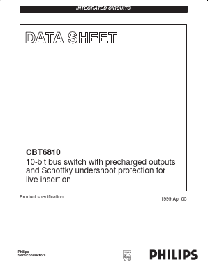 CBT6810 Datasheet PDF Philips Electronics