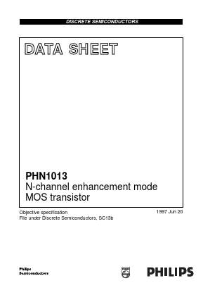 PHN1013 Datasheet PDF Philips Electronics